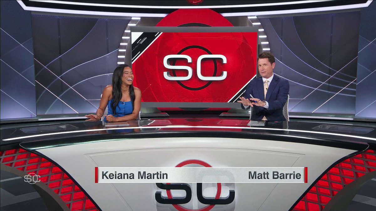 First SportsCenter in the books for Keiana Martin 👏🔥