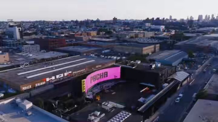 An update on what Pacha New York looks like Pacha New York Official just shared this footage and said it has “all in place to open” ahead of its opening weekend on June 13 – 14 with Rampa 🎥 via Pacha New York Official