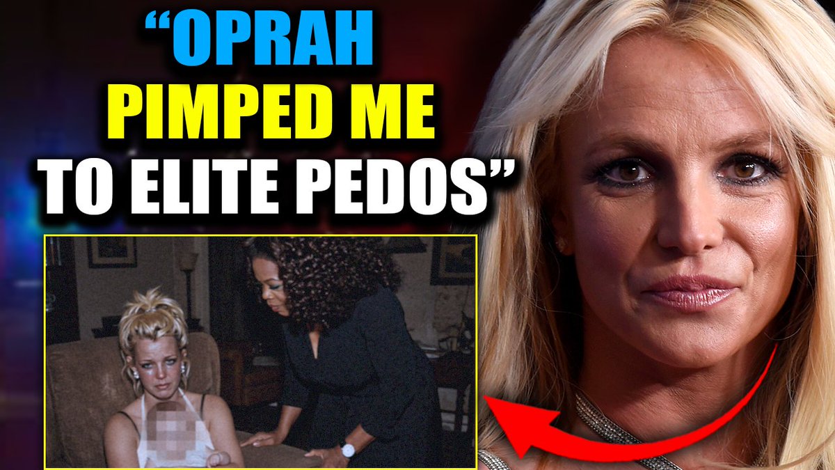 Britney Spears Reveals 'Child Trafficker' Oprah Winfrey Pimped Her to 100s of Elite Pedos Britney Spears has gone nuclear on Instagram, and her handlers are desperately trying to cover this up. In her most explosive revelation yet, Britney points the finger directly at Oprah Winfrey - accusing her of operating an international trafficking network that funnels young stars to the global elite for millions.