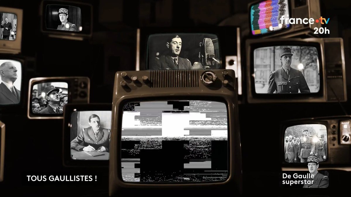 🎖️🇫🇷 À un an de la présidentielle, il n’y a pas un candidat qui ne le cite pas, ne s’en revendique pas, ne le loue pas : tout le spectre politique se trouve une filiation avec le général de Gaulle… et c’est parfois surprenant. #JT20h