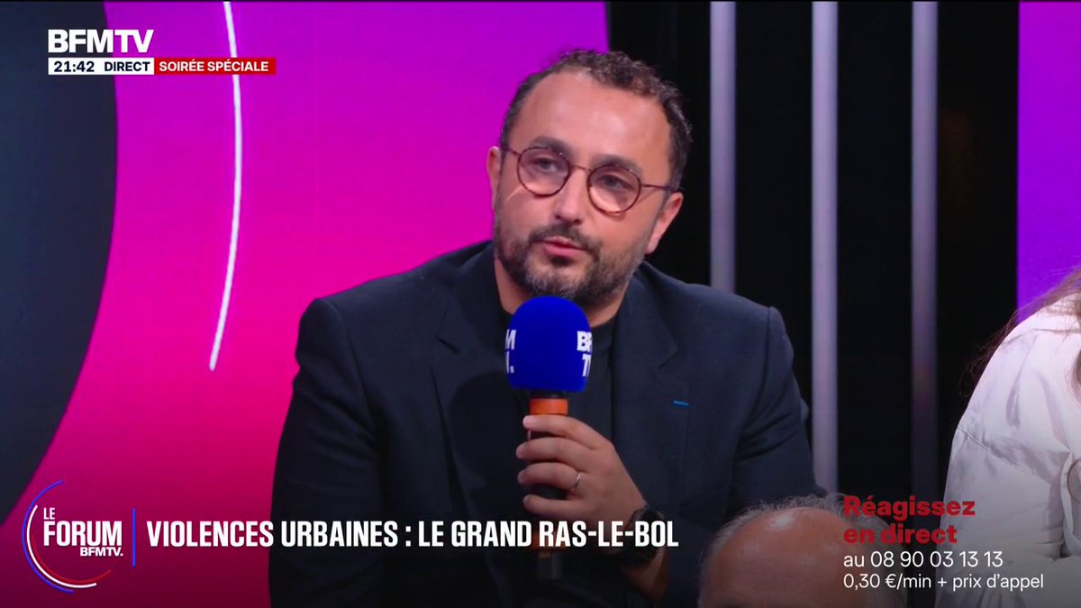 Violences urbaines: "Ce qui est parfaitement insupportable dans ce pays, c'est que tout ce qui est événement populaire, on le transforme en cauchemar", dénonce Stéphane Manigold, entrepreneur #ForumBFMTV