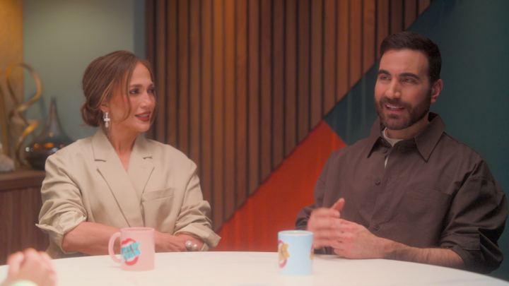 Brett Goldstein explains how impressed he was with Office Romance co-star Jennifer Lopez from the very first take. 🎙️: Shut up Evan
