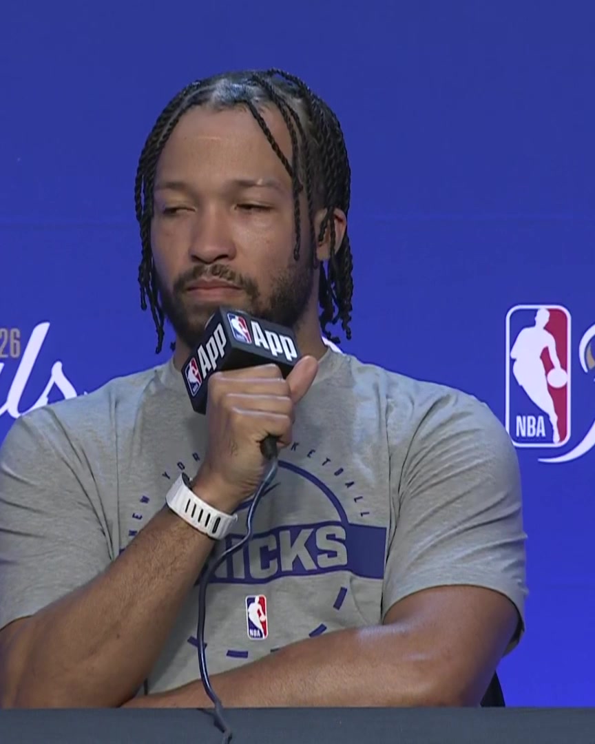 "We've been doubted a lot. There's been a lot of noise from the outside that we could talk about, complain about, do something about - but we've always gone back to the gym and worked on our game. We can't be satisfied just because we're here." - Jalen Brunson