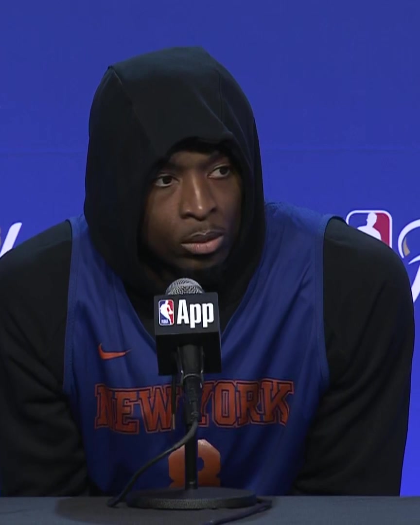 OG Anunoby on playing in the NBA Finals: "Grown a lot on and off the court. The first time, it was really cool, but it wasn't the way I would've wanted it. This time, happy to be here, happy to be healthy - excited for the games to start."