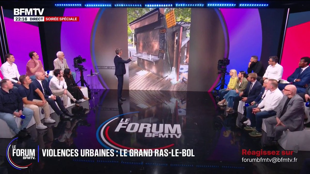 Violences urbaines après le sacre du PSG: "J'ai estimé les dégâts à hauteur de 50.000 euros", raconte un petit commerçant #ForumBFMTV
