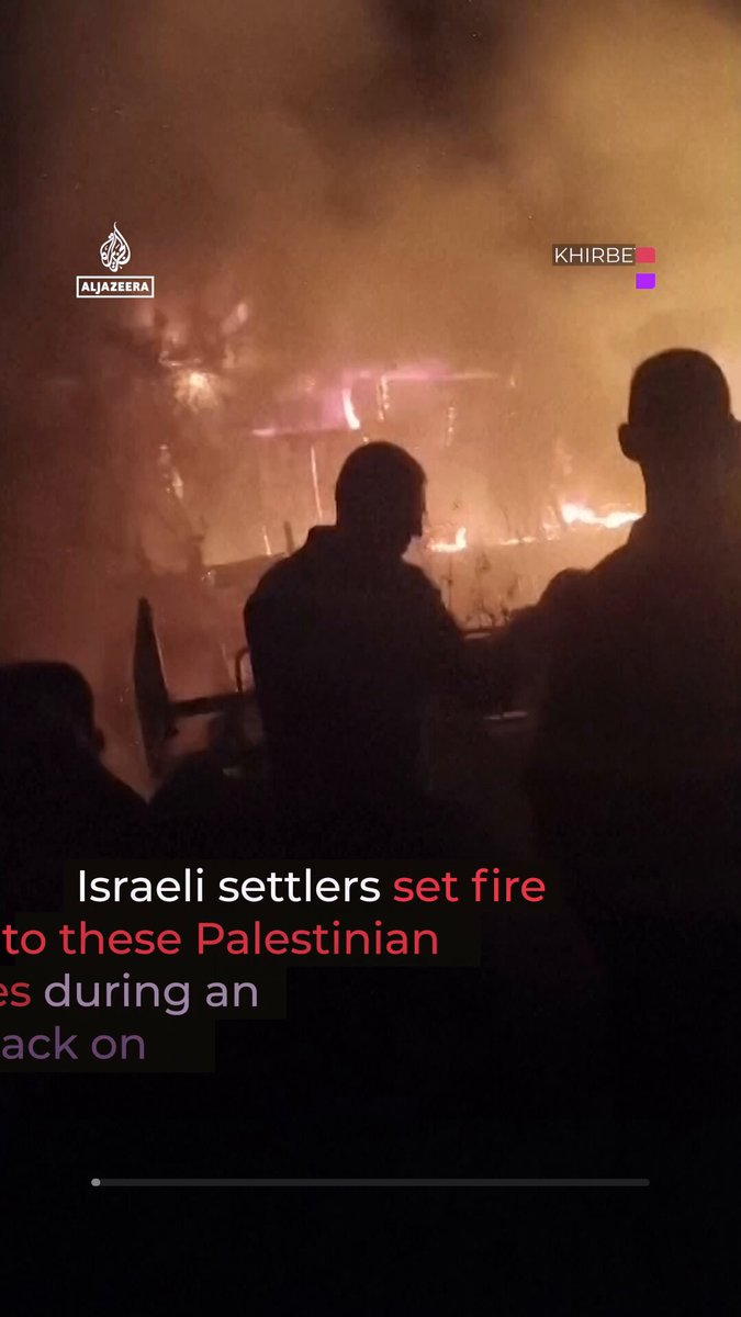 Israeli settlers torched Palestinian homes in a village near Ramallah, causing extensive damage to houses, vehicles and farmland. Khirbet Abu Falah has been frequently targeted by settler attacks, with over 30 incidents reported since late March.