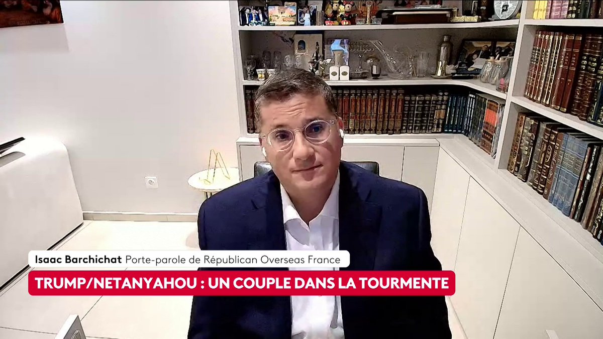 🔴 🗣️ "Potentiellement, 8 %, 9 % de tous les électeurs d'Israël soutiennent Ben Gvir", explique le porte-parole de Republican Overseas France Isaac Barchichat à propos du ministre d'extrême droite. Loïc de La Mornais #SurLeTerrain #Canal16