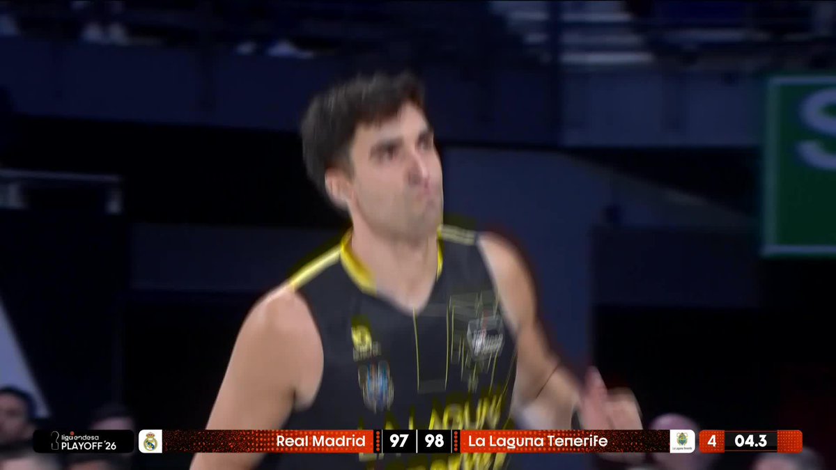 ¡JAIMEEEEEE FERNÁNDEZZZZZZZ, PAPÁ! 🔥 📺 DAZN España | #PlayoffLigaEndesa | La Laguna Tenerife