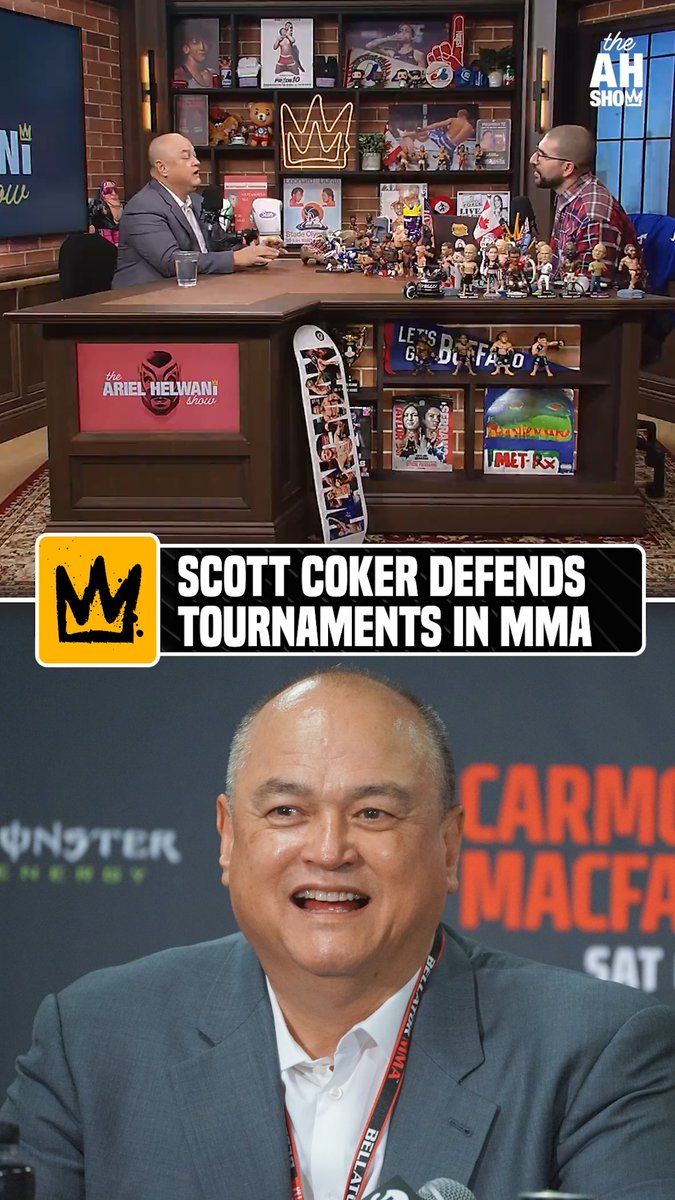 Best of Both Worlds? 🧐 Scott Coker says new promotion will be tournament and "super-fight" based.