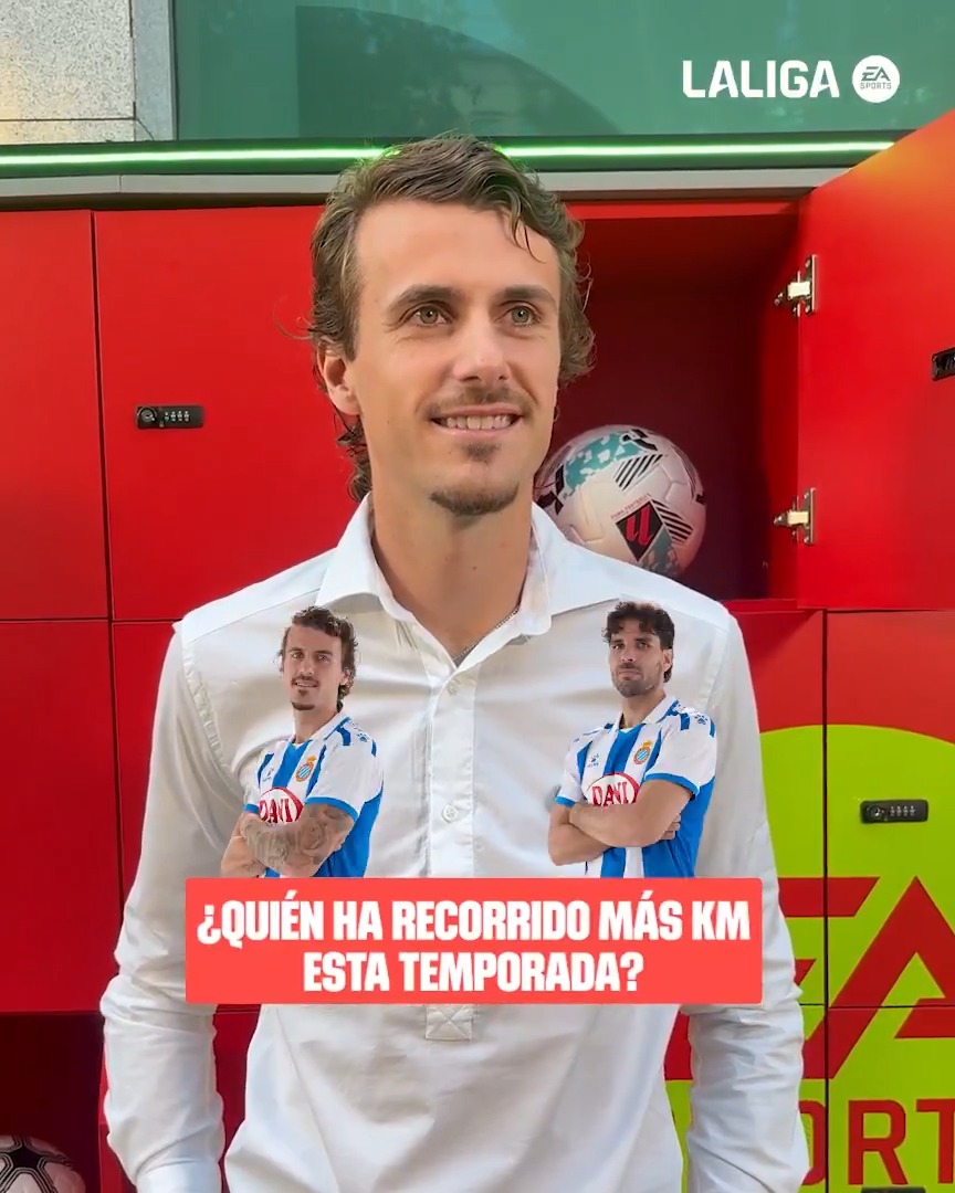 ¿Quién ha recorrido más km esta temporada? ¿Y recuperaciones? 👀 Carlos Romero x LALIGASEASONRECAP26