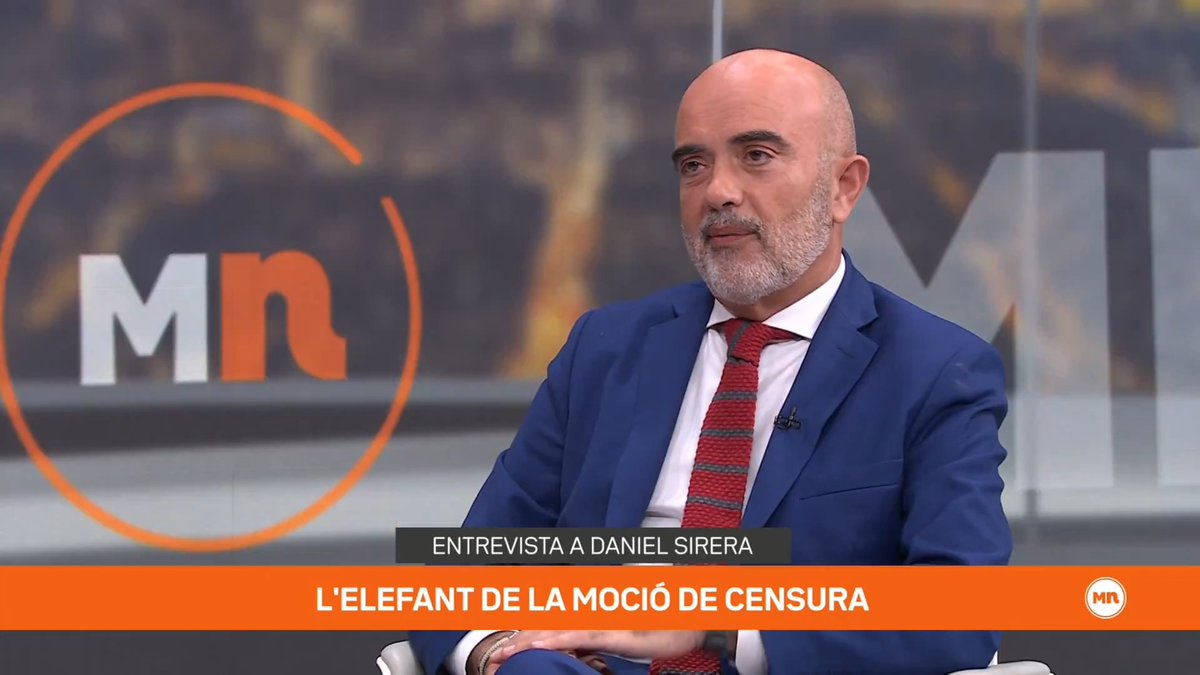 "Estem demanant a Puigdemont que permeti que els espanyols, i per tant també els catalans, votin." Daniel Sirera (PP) troba "infantil" que Junts demani a Feijóo que expliqui a Waterloo la moció de censura contra Pedro Sánchez #MésNit3Cat