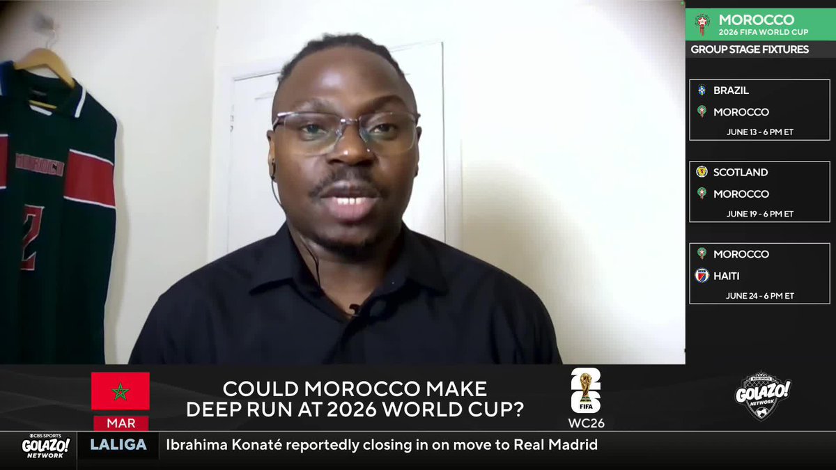 “They know what they’re capable of.” 💪 Mbizo Mzamane on what we can expect from Morocco at the 2026 World Cup 🇲🇦