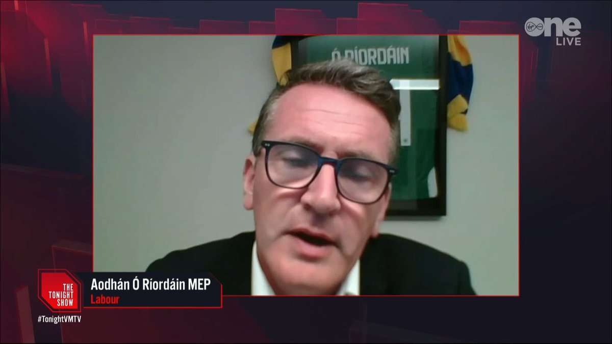 Aodhán Ó Ríordáin MEP questions the lack of a timeline for an investigation into the amount of Alumina sent from the Irish factory Aughinish Alumina to Russia. #TonightVMTV