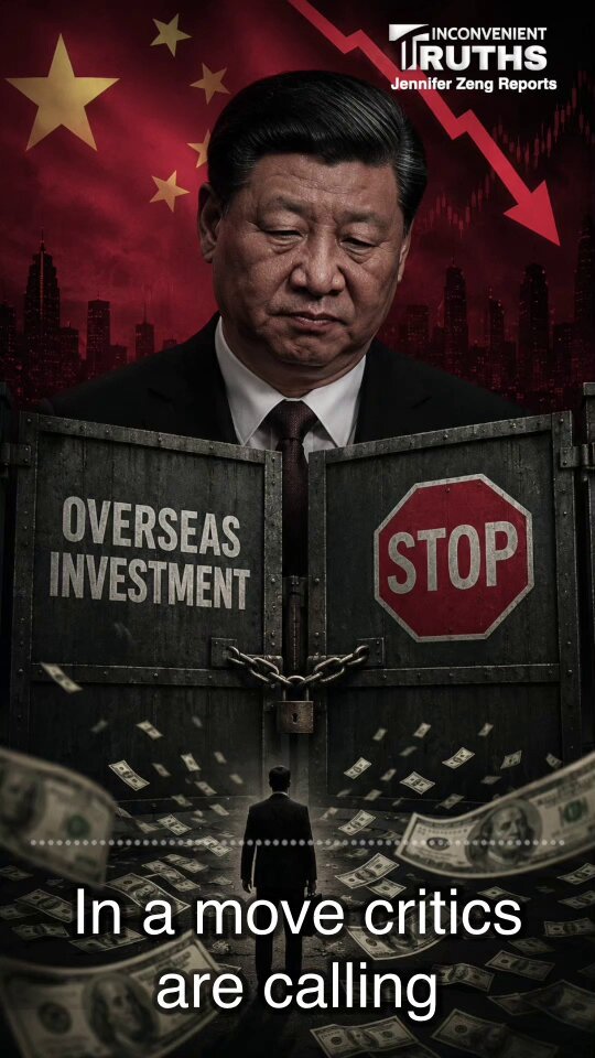 🚨 Have you heard the phrase "Close the Door and Beat the Dog"? That’s exactly what the CCP is doing to Chinese investors trying to move money and business overseas. Even tech personnel can now be blocked from going abroad under Beijing’s shocking new rule — all in the name of “national security.” What’s really happening? Watch the full report 👇