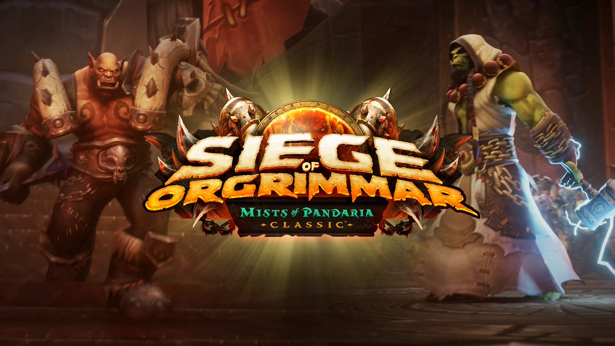 Mists of Pandaria Classic: The Siege of Orgrimmar is LIVE and the Warchief awaits 💪