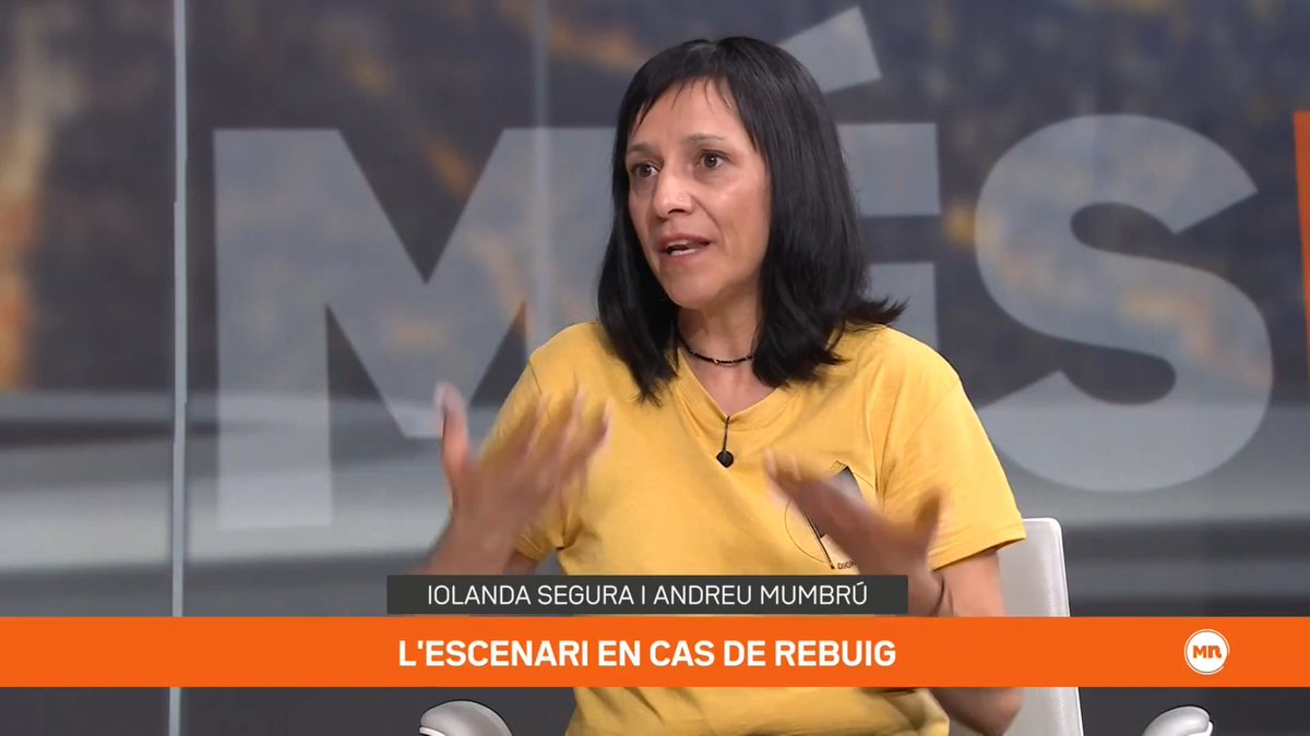 "Si surt el no, cal estar disposat a escalar el conflicte." Iolanda Segura i Andreu Mumbrú, d'USTEC, confien que la consulta als docents avali el preacord negociat amb Educació perquè l'alternativa, avisen, serà una vaga indefinida #MésNit3Cat