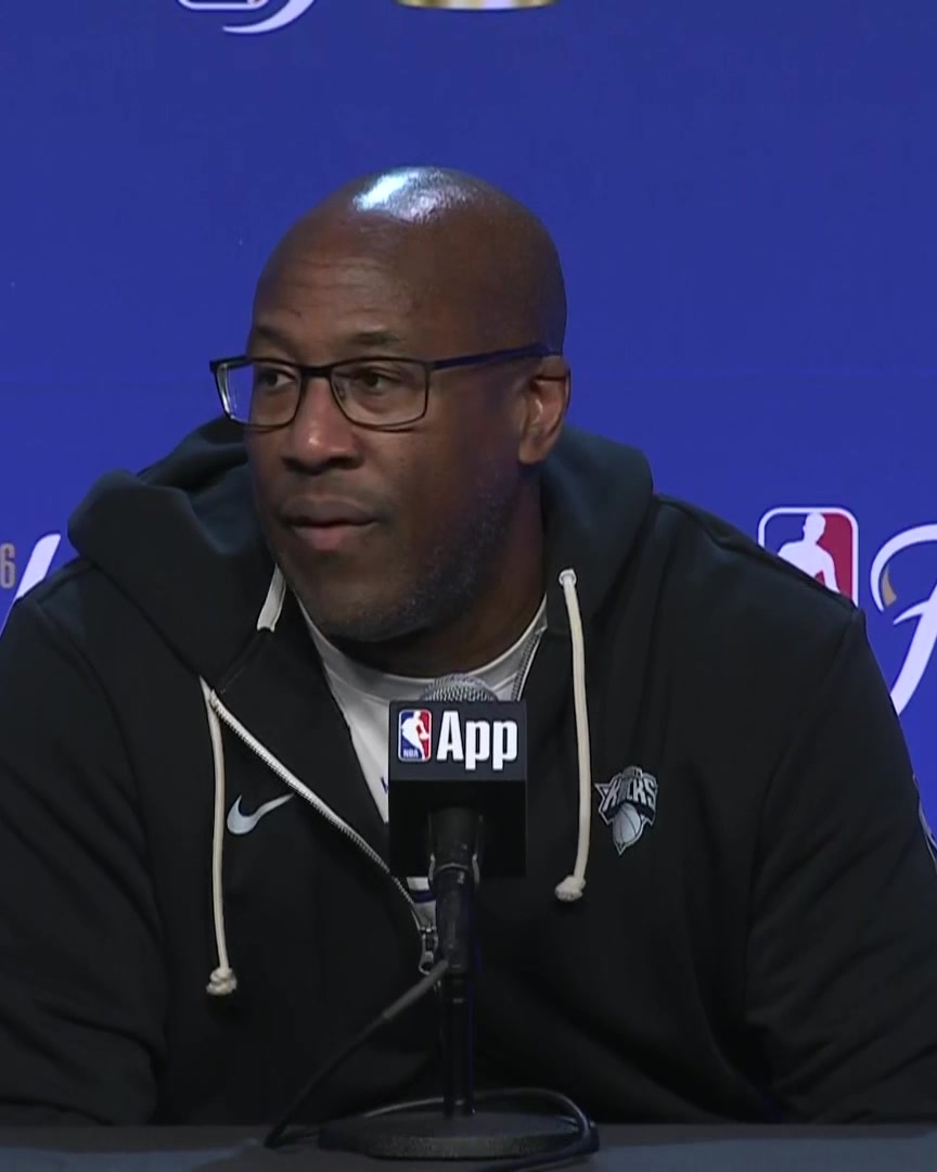 "He challenges Leon [Rose], he challenges me, he challenges the players in the right way. You want that from your boss. He's adamant about trying to give you the best things possible to go get the job done" - Mike Brown on James Dolan
