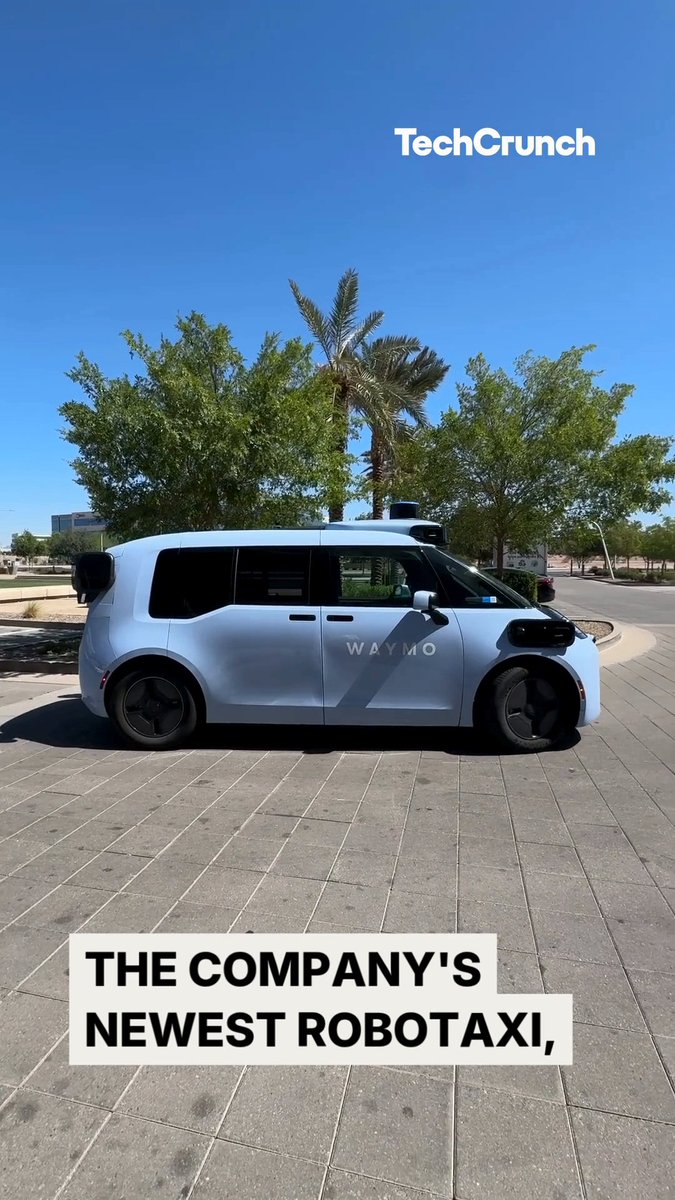 Get an early tour of Waymo's newest robotaxi, the Ojai minivan 🚐
