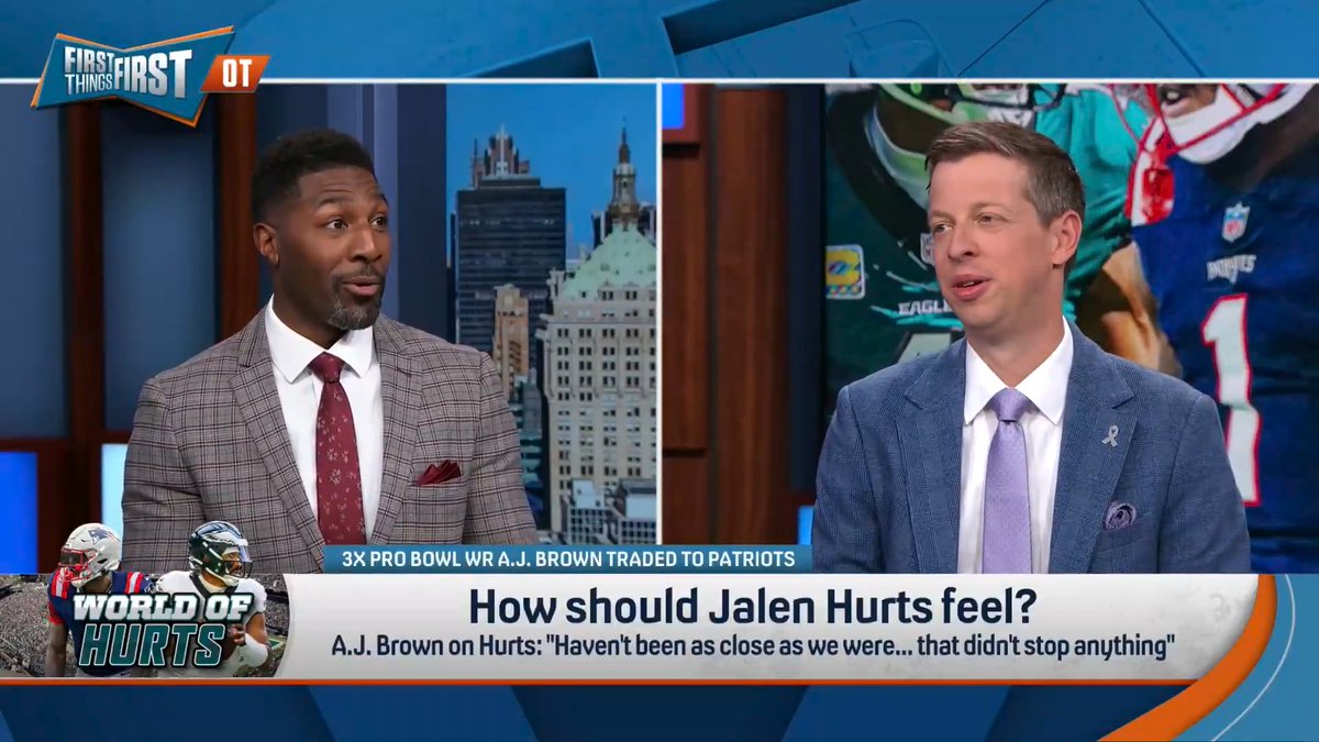 “Maybe it’ll be someone else on that offense just filling the role of A.J. Brown being disgruntled that they’re underperforming.” Danny Parkins weighs in on what the Eagles locker room might be like without A.J.:
