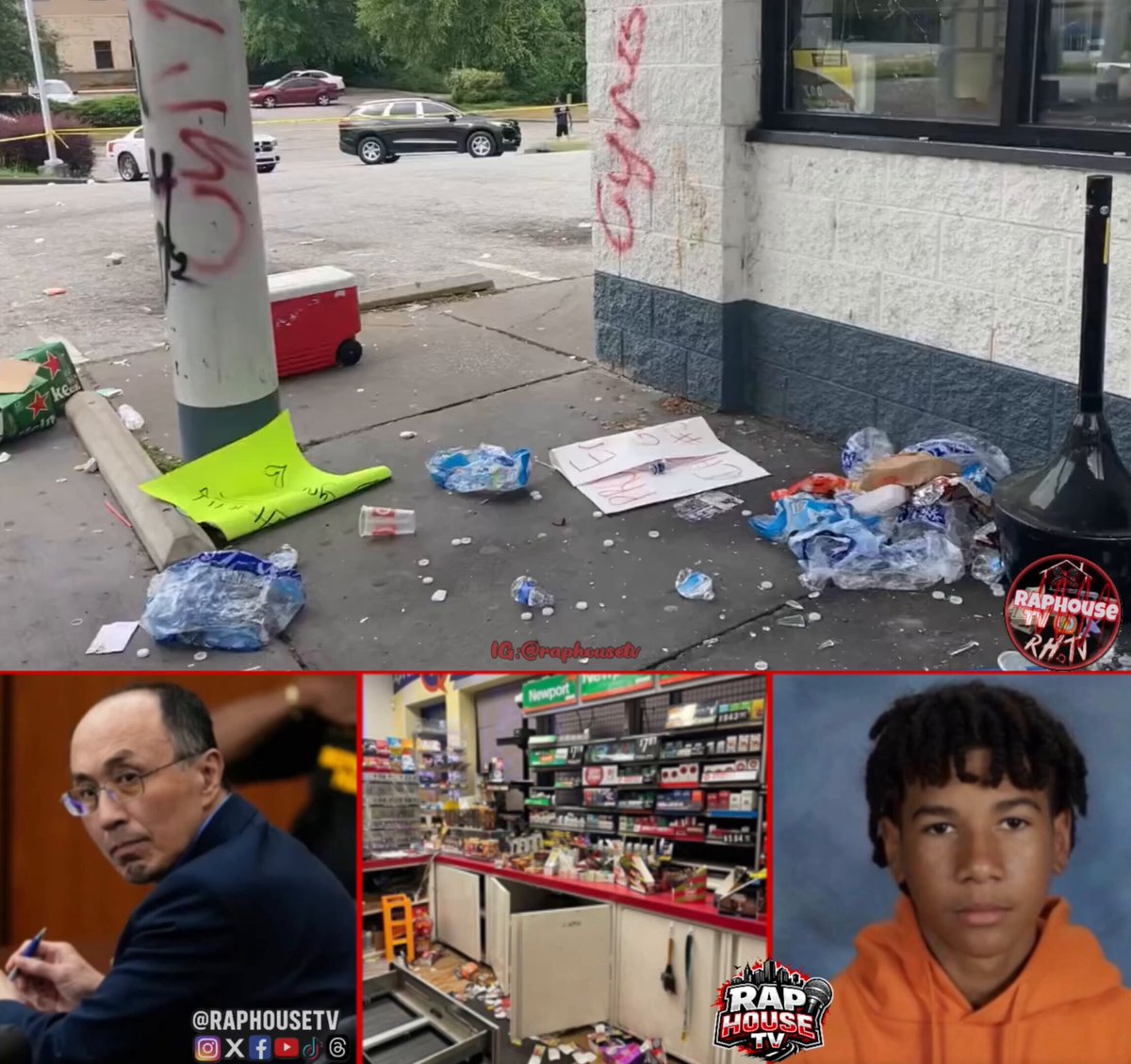 Rick Chow’s Store Broken Into After He Was Found Not Guilty Of Shooting And Killing A 14-Year-Old Boy.