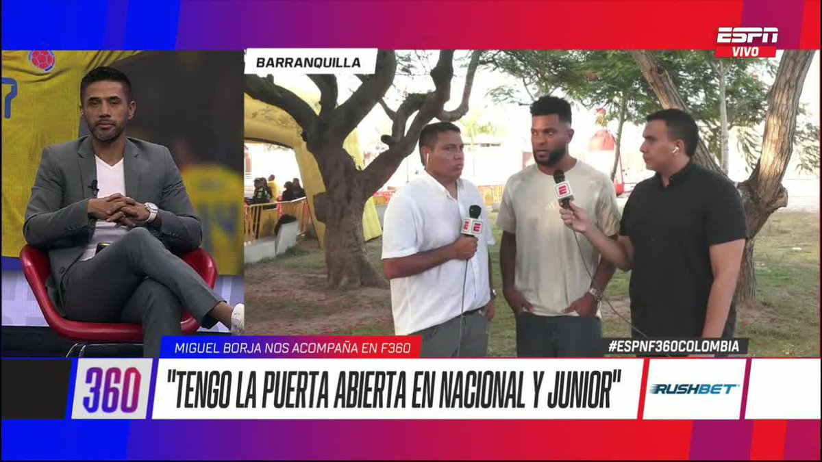 "TUVE CONVERSACIONES CON DIRECTIVOS." Miguel Ángel Borja confirmó que el interés de Boca fue real. ¿Les hubiera gustado a los hinchas Xeneizes la llegada del Colibrí? 📺 #ESPNF360COLOMBIA | #DisneyPlus Plan Premium