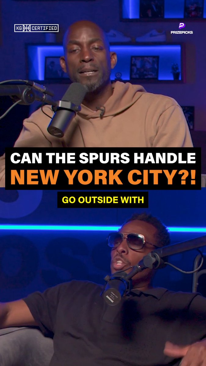 The NBA Finals got the Big Apple feeling like a pressure cooker that's about to pop its top 💥 💨 Will the Spurs be able to handle New York City and the noise? Kevin Garnett &amp; Paul Pierce chop up Knicks vs. Spurs and more in a new TICKET &amp; THE TRUTH, out now on YouTube!