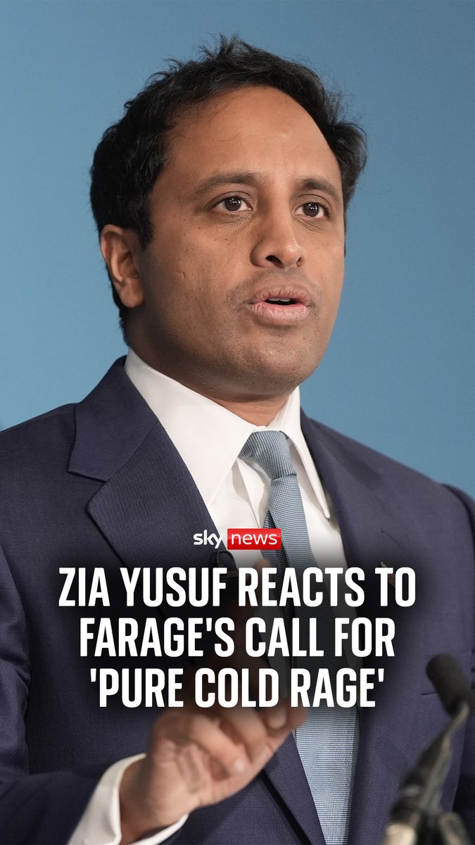 Zia Yusuf dodges Cathy Newman's question over whether the Reform leader's call amounted to incitement. Nigel Farage called for "pure cold rage" in the wake of Henry Nowak's death #henrynowak