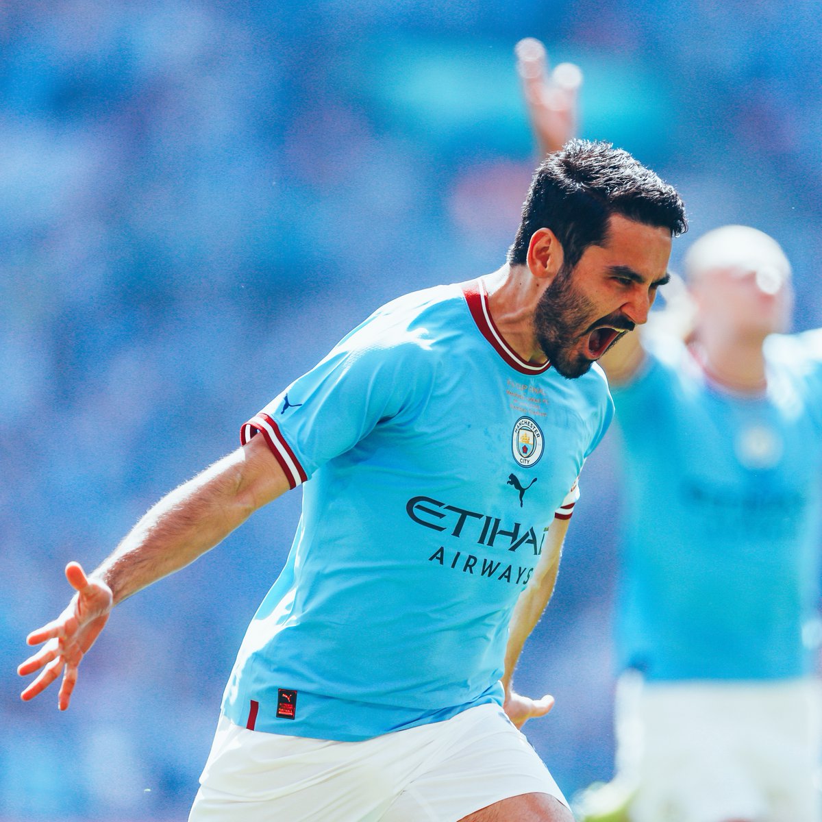 By the time you finish reading this post, Ilkay Gündogan had already scored for #ManCity against Manchester United in the 2023 FA Cup Final. Three years ago, today. 🤯🏆