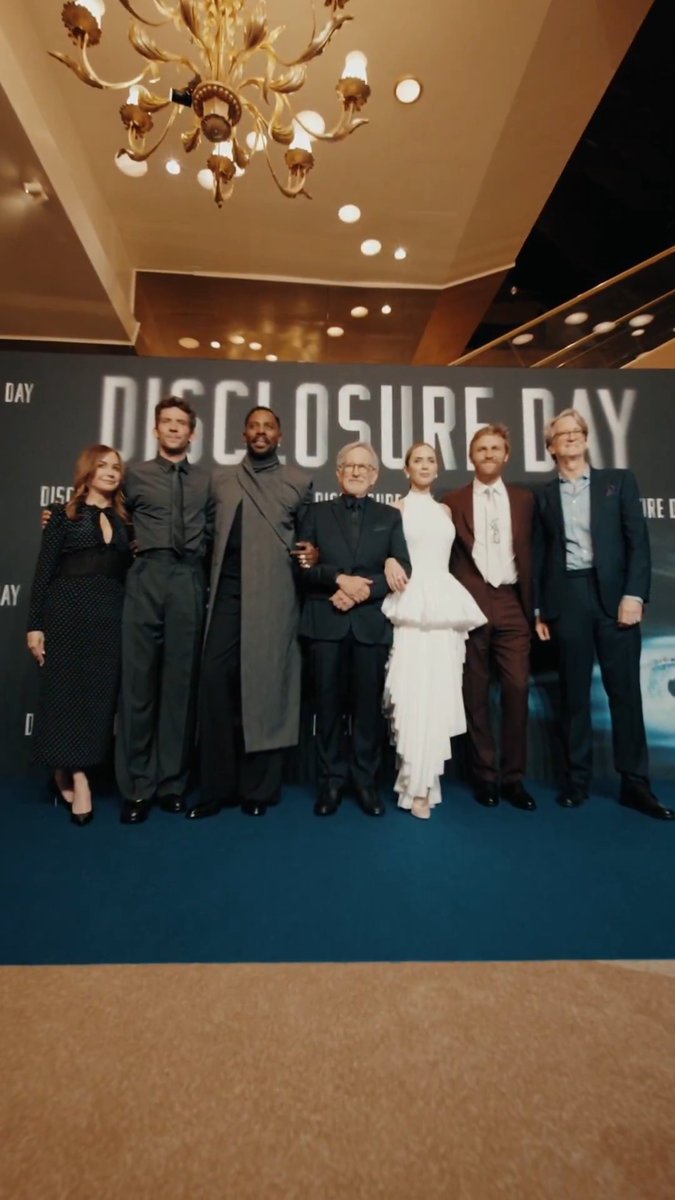 The Disclosure Day cast and crew lit up the Paris Premiere. Experience it in theaters June 12 — get tickets now: