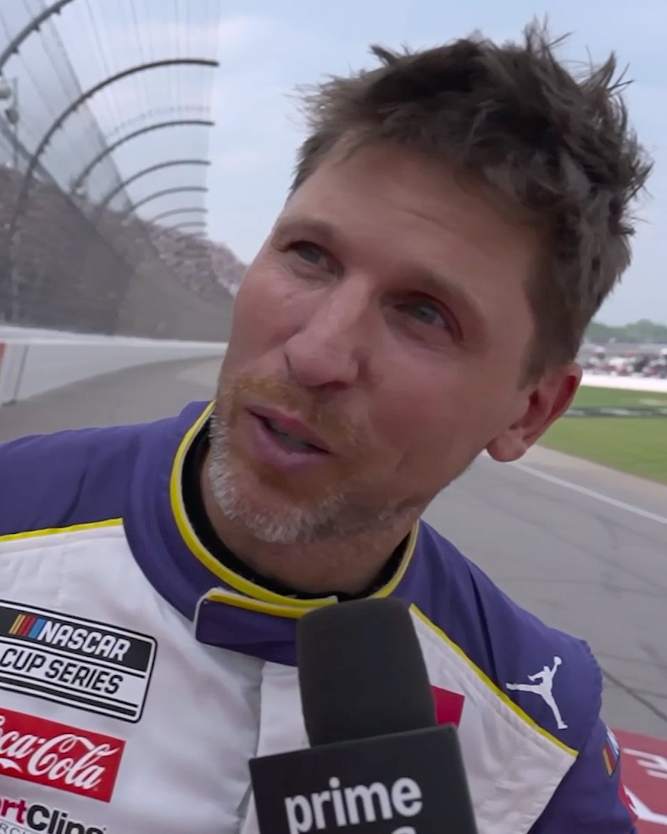 "I beat your favorite driver, folks."