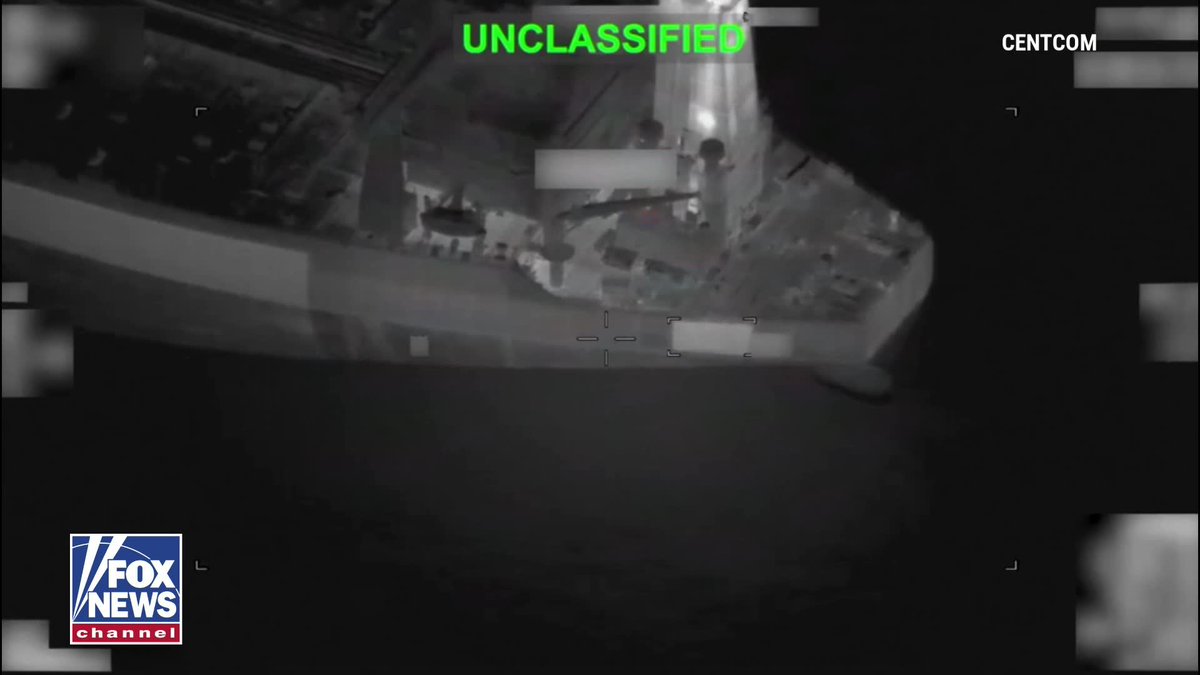 U.S. forces disabled an oil tanker headed for an Iranian port after the vessel allegedly ignored repeated warnings for nearly 24 hours. Newly released CENTCOM footage shows the moment a Hellfire missile strikes the ship's engine room, stopping the tanker before it could reach Kharg Island. Military officials say the vessel was unladen at the time and had repeatedly failed to comply with U.S. directives.