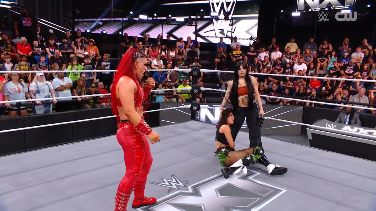 A title match between Zaria and Tatum Paxley NEXT WEEK?!?! Hopefully this is set in STONE!