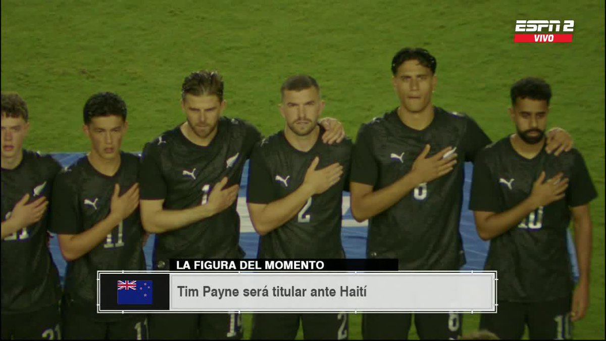 "Nueva Zelanda": Por los comentarios sobre el partido amistoso que juega Tim Payne contra Haití