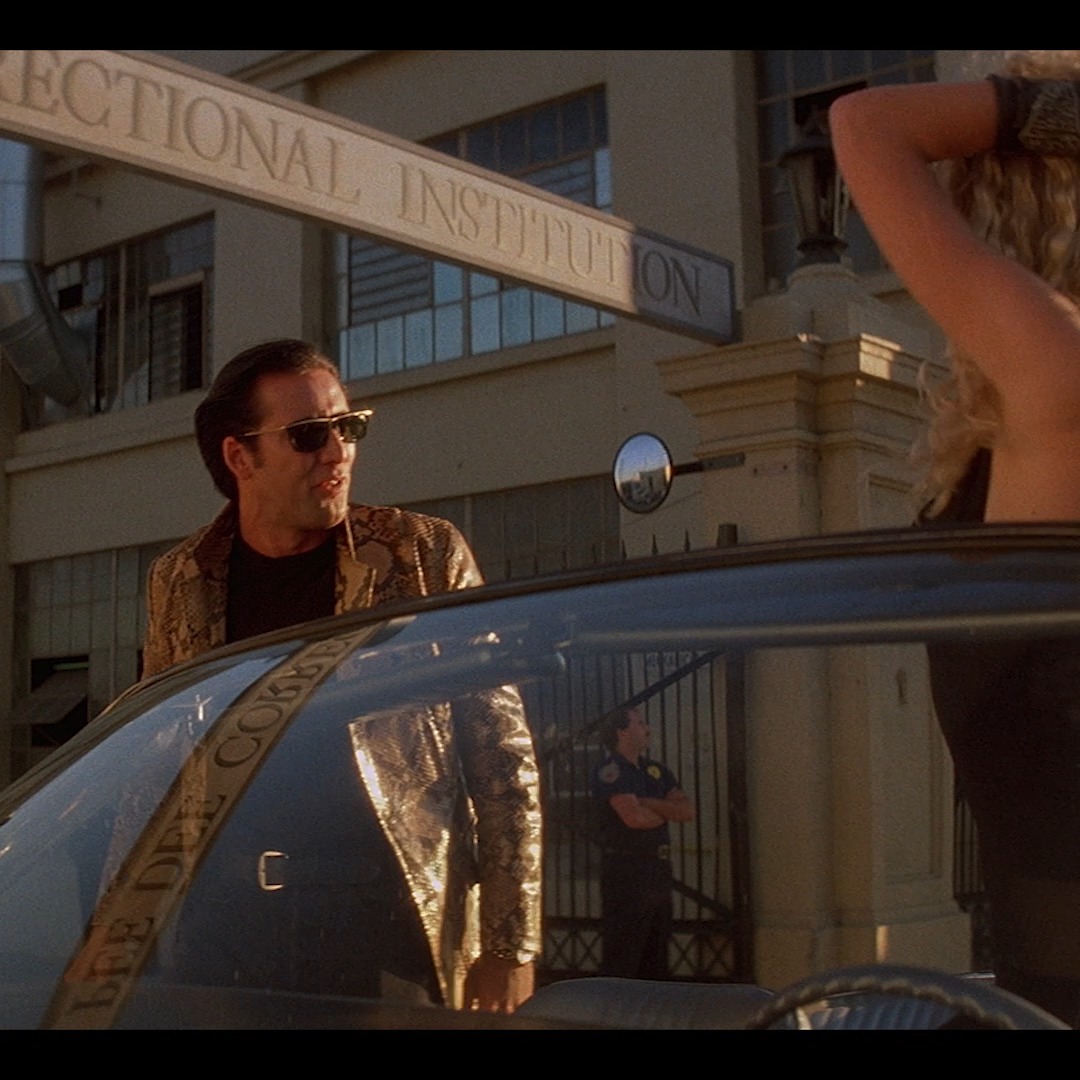 Evening viewing recommendation? On the Criterion Channel, watch David Lynch's WILD AT HEART (1990)! ❤️🔥 Lynch throws pulp melodrama, THE WIZARD OF OZ, surreal-kinky violence, and Elvis into a cauldron and brews this nightmarish soap opera in which outlaw lovers Sailor and Lula go on the run through a menacing South populated by a host of sinister weirdos. Adapted from the noir novel by Barry Gifford, WILD AT HEART is Lynch at both his far-out freakiest and most deliriously romantic.