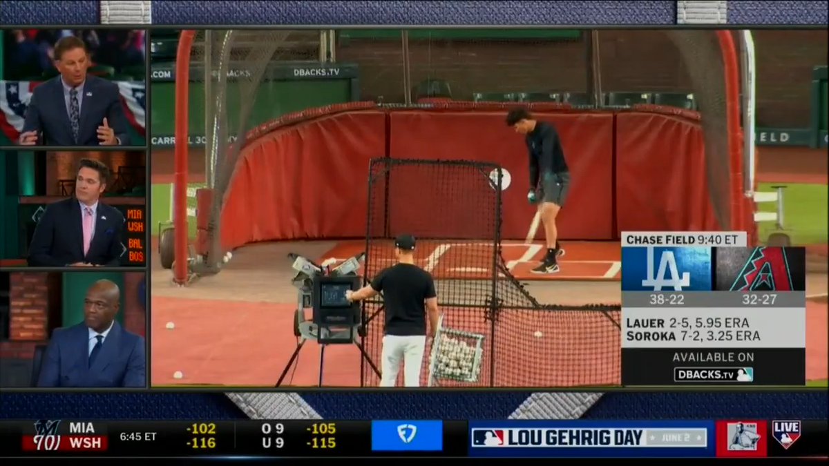 "This Dodgers team is beatable." - Harold 👀 #MLBTonight highlights Eduardo Rodriguez and Ketel Marte rising to the occasion last night in a big win for Arizona.