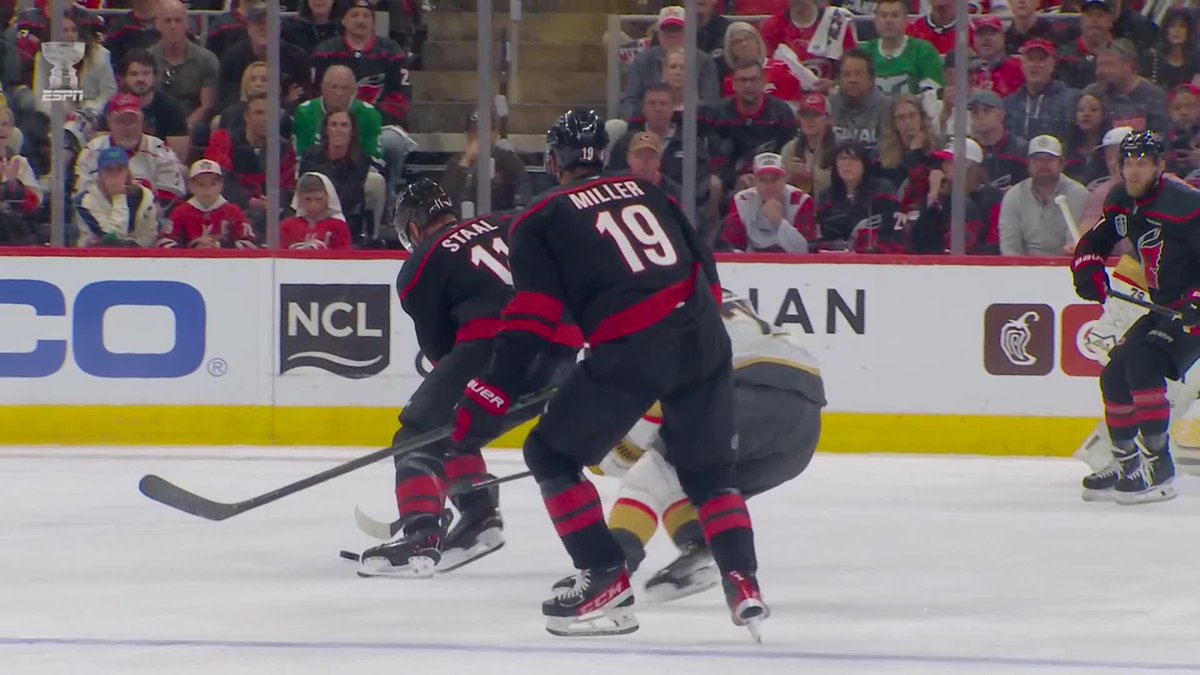 FORMER CANE HANIFIN COUGHS IT UP AND THE CAPTAIN JORDAN STAAL FINISHES IT 👀🚨