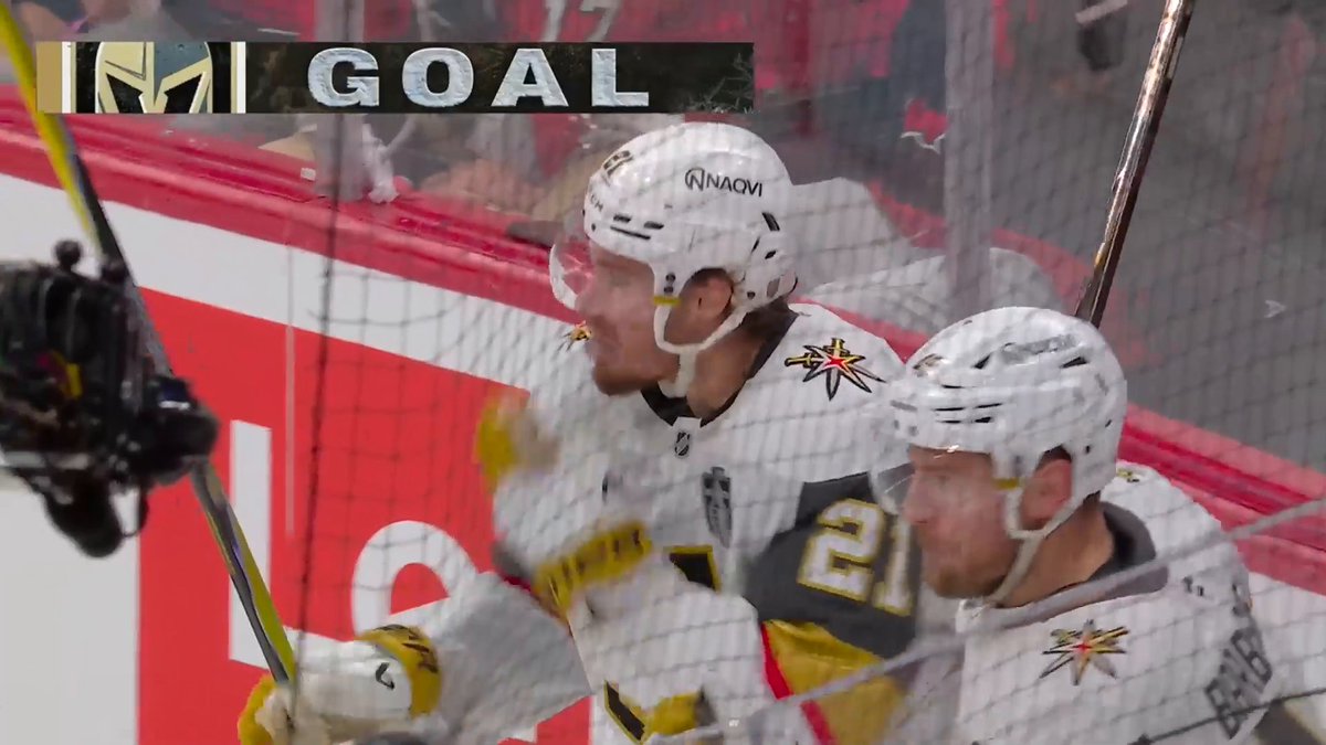 BRETT HOWDEN 🤩 He becomes the #StanleyCup Playoff leader in goals, and makes it 4-3 for the Vegas Golden Knights! ⚔️ 🇺🇸: ABC 🇨🇦: Sportsnet &amp; TVA Sports