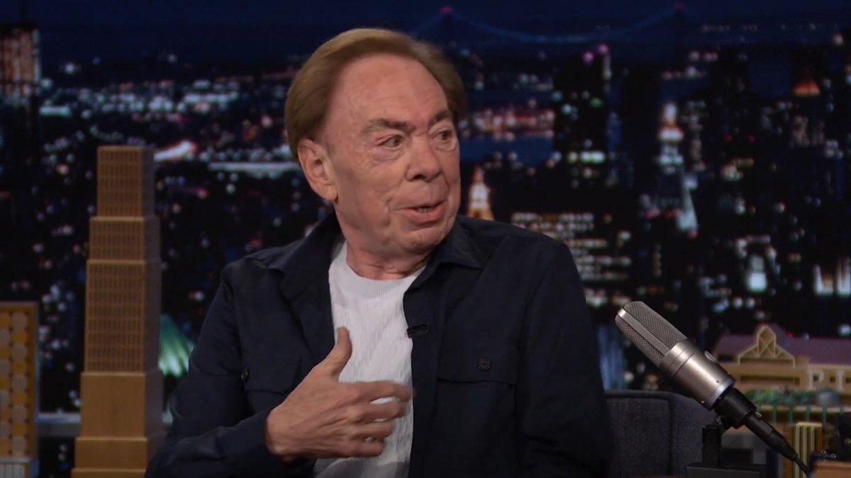 Lord Andrew Lloyd Webber (Andrew Lloyd Webber) was excited to “break the rules” of theater with his immersive show Masquerade! #FallonTonight