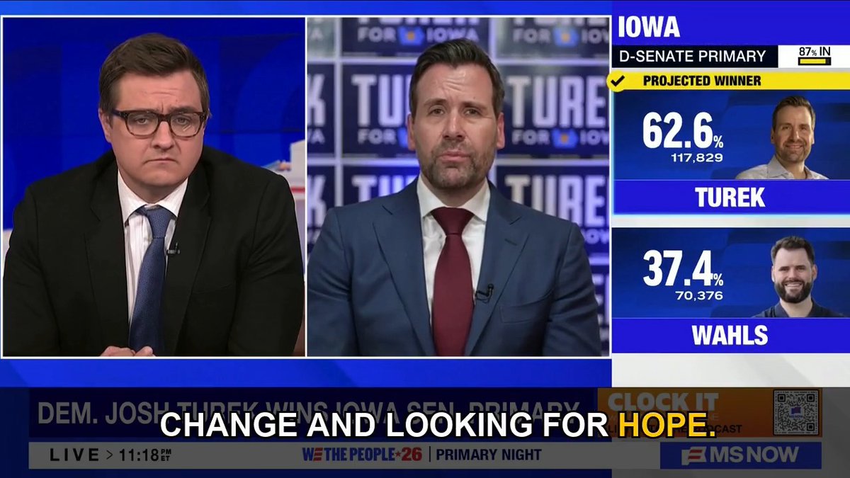 Iowans are ready for change.