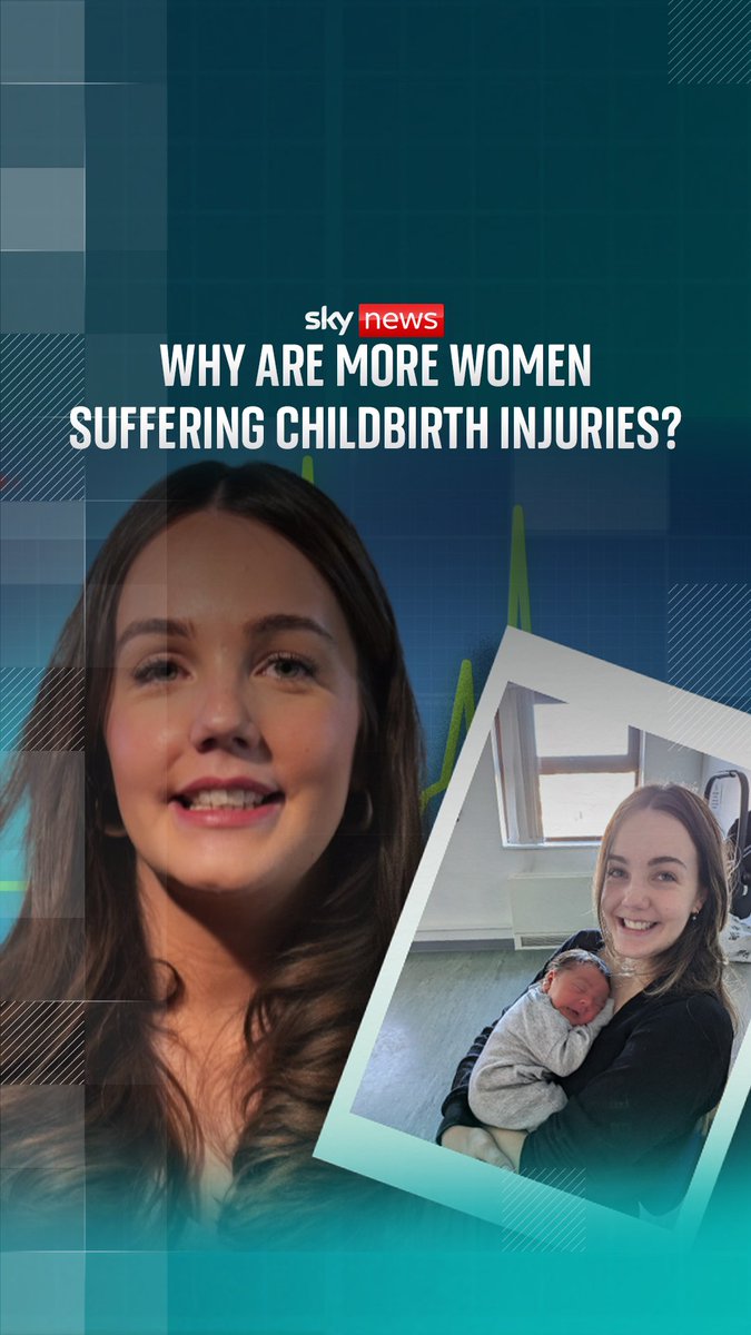 According to data analysed by Sky News' data and forensics team, injuries sustained in childbirth are becoming more common. Sky News is highlighting the state of maternity care in the UK. Watch a special edition of The UK Tonight, live from a labour ward, at 8pm.