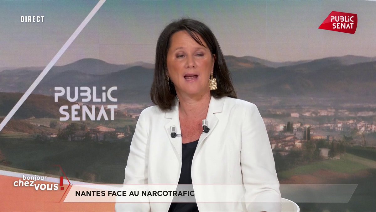 Narcotrafic : “J’ai eu une réponse positive sur les renforts de moyens, mais pas sur la prévention”. La maire de Nantes, Johanna Rolland (PS), déplore la difficulté de l’Etat à donner plus de moyens pour “changer d’échelle sur les questions de prévention”. #BonjourChezVous