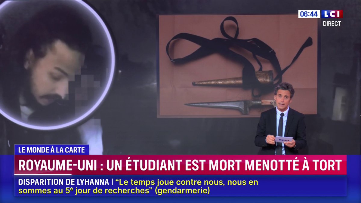 🚔 Royaume-Uni : un étudiant poignardé à mort et menotté en pleine agonie Son meurtrier a menti en expliquant avoir été victime d'une agression raciste. Les policiers l'ont cru, et l'affaire prend une tournure politique ▶️ Le monde à la carte avec 𝔾𝕦𝕚𝕝𝕝𝕒𝕦𝕞𝕖 𝔸𝕦𝕕𝕒