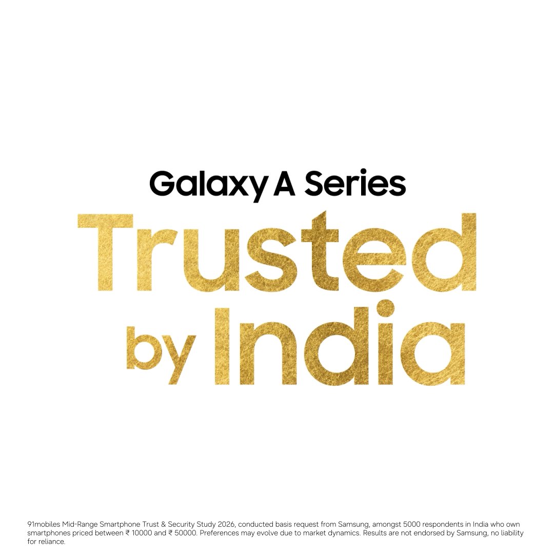 Different lives. Different smiles. Different stories. Different styles. With one thing that connects them all - the trust in Galaxy A Series. For the love you've shown and for making us your own, we thank you, India. #GalaxyASeries is #TrustedByIndia. #HumneBharosaKamayaHai #Samsung