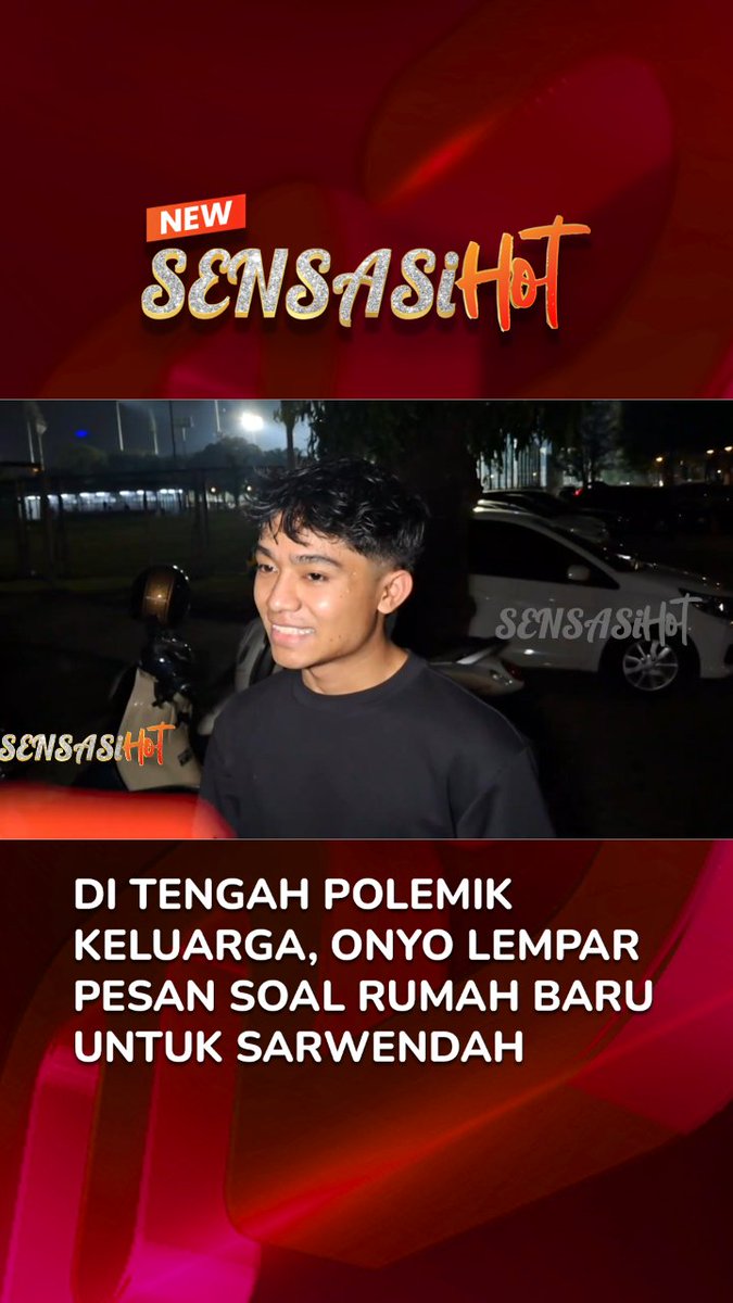 Tak mau ikut campur, Onyo berharap pasangan Sarwendah dapat membangun rumah baru agar tak ada lagi polemik soal rumah.