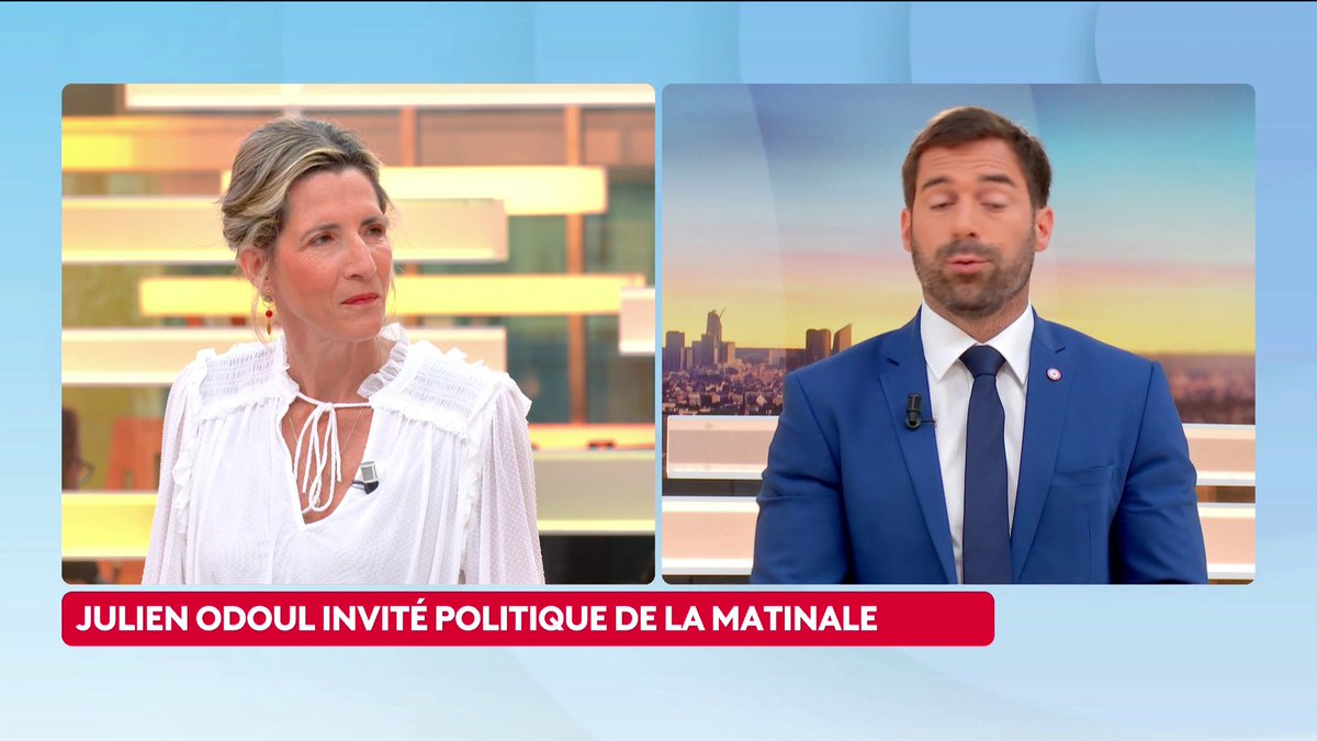 🔴 🗣 Présidentielle 2027 : "Jean-Luc Mélenchon se désintéresse des classes populaires. C'est le candidat de l'anti-France. C'est le candidat des islamistes, des voyous, des antisémites (...).", déclare Julien Odoul, porte-parole du RN. #canal16