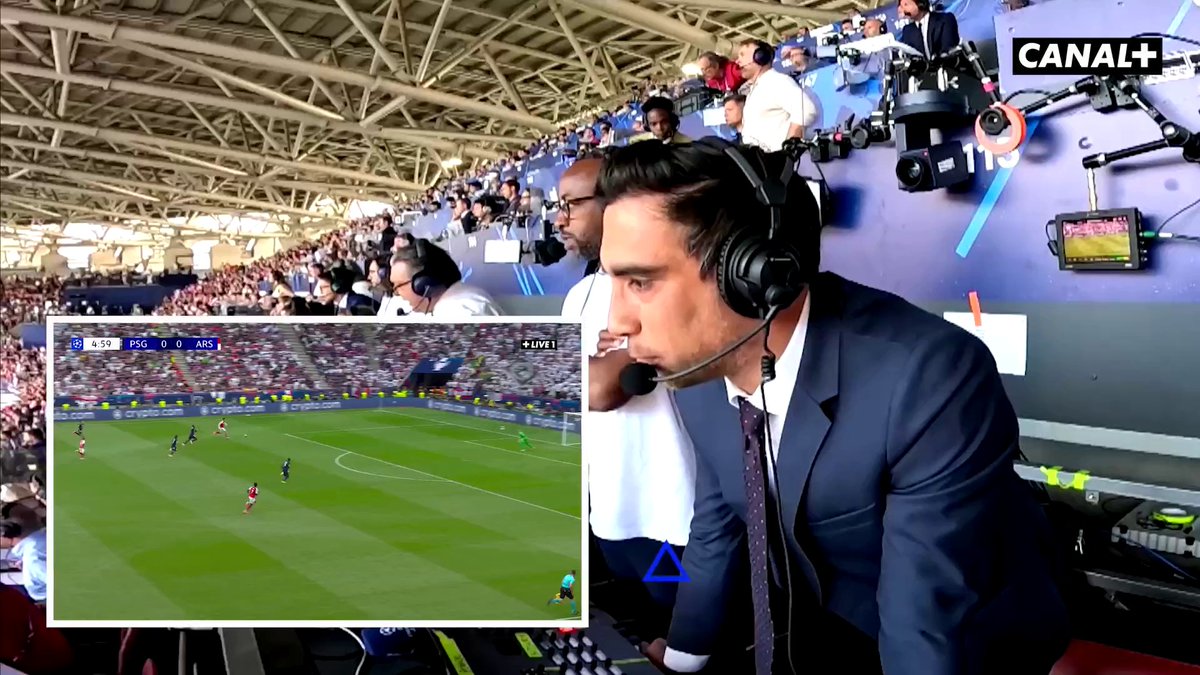 POV : Tu commentes la finale de la Ligue des champions 😍 #PSGARS | #UCL