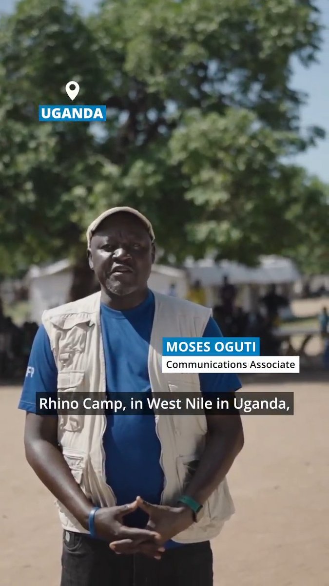 📍#Uganda: For refugees arriving from South Sudan after long, exhausting journeys, this is the first stop. “Every meal here is designed to restore what the journey took,” WFP's Moses explains ⤵️ As conflict and food insecurity force more families like Angelina's to seek safety elsewhere, more support is critical to keep this lifeline running.