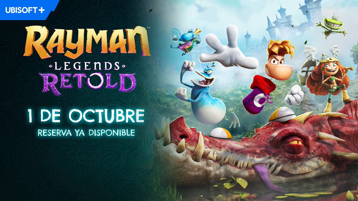 Las historias se desvanecen. Las leyendas vuelven a contarse. Rayman Legends Retold se lanza el 1 de octubre de 2026. 🛒