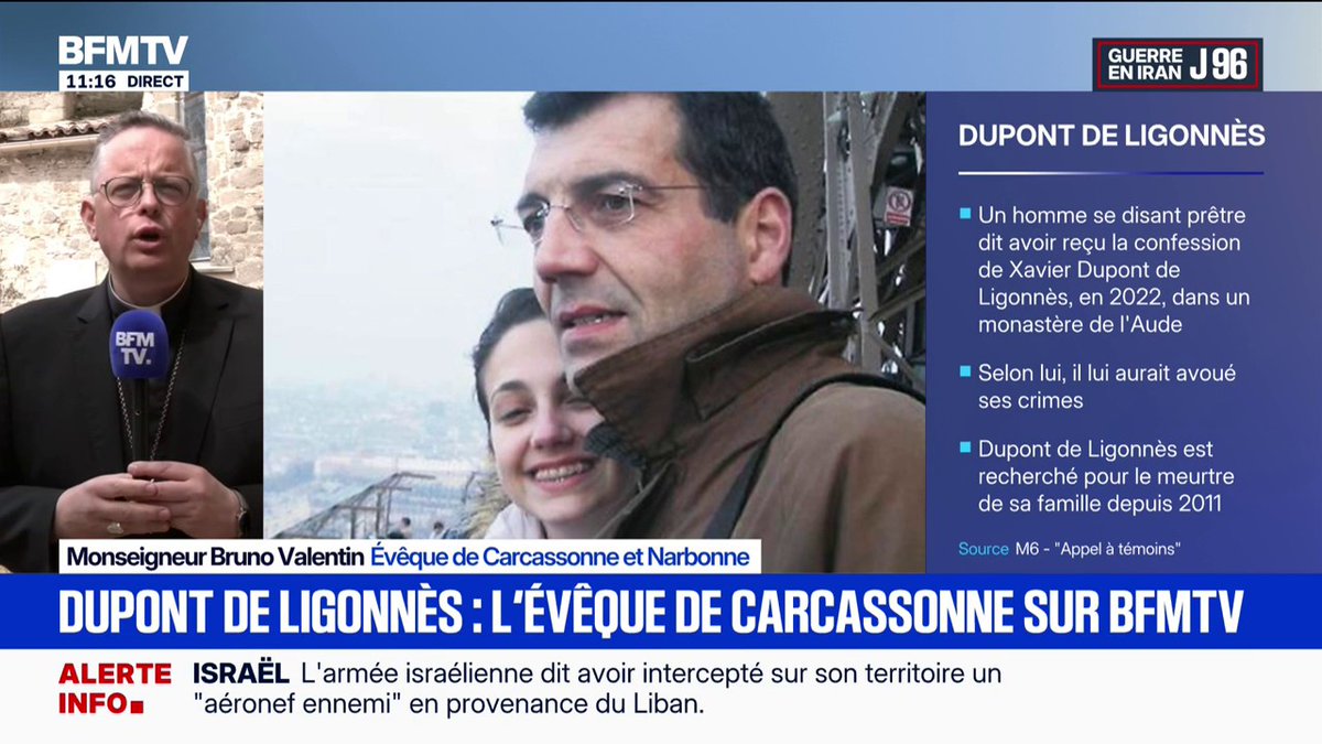 Affaire Dupont de Ligonnès: l'évêque de Carcassonne indique qu'il a saisi l'Arcom après les propos d'un homme "se présentant comme un prêtre"