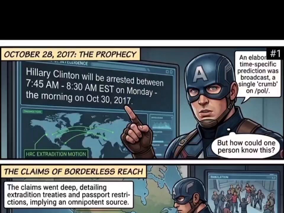 The greatest comic ever shown... The Great Awakening WWG1WGA 🫡